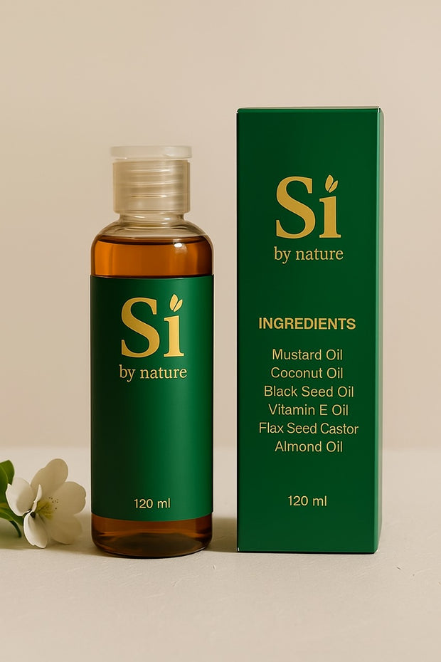 Organic Hair Oil Si By Nature 120ml